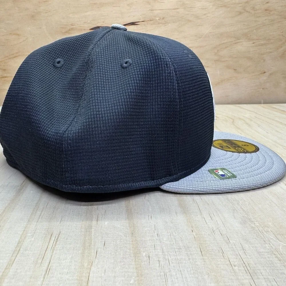 NEW New York Yankees New Era Navy 2025 Batting Practice 59FIFTY Fitted Hat Sz 8